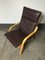 Vintage Danish Lounge Chair and Footstool from Stouby, 1970s 3