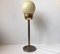 Danish Art Deco Brass & Opaline Glass Table Lamp from Fog & Mørup, 1930s 1