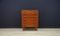 Vintage Danish Teak Veneer Chest of Drawers 1