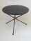 Table d'Appoint Tripode en Laiton Noir, France, 1950s 3