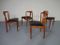 Juliane Teak Dining Chairs by Johannes Andersen for Uldum Møbelfabrik, 1960s, Set of 4, Image 3