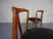Juliane Esszimmerstühle aus Teakholz von Johannes Andersen für Uldum Møbelfabrik, 1960er, 4er Set 7
