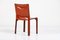 Cab Chairs by Mario Bellini for Cassina, 1970s, Set of 6 7