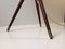 Mid-Century Danish Tripod Table Lamp in Teak, Brass & Glass, 1950s 4