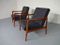 Danish Teak Lounge Chairs, 1960s, Set of 2 3
