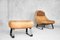 Brazilian Earth Chair and Ottoman by Percival Lafer for Lafer MP, 1970s 10