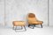 Brazilian Earth Chair and Ottoman by Percival Lafer for Lafer MP, 1970s 7