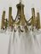 Brass Chandelier by Gaetano Sciolari, 1960s 10