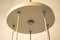 Lámpara de araña italiana Mid-Century con cinco globos cromados, años 60, Imagen 7