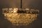 Chandelier with Textured Glass by J. T. Kalmar, 1960s 6