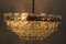 Chandelier with Textured Glass by J. T. Kalmar, 1960s, Image 6