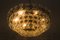 Chandelier with Textured Glass by J. T. Kalmar, 1960s 5