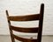 Quattro Colori Teak and Leatherette Dining Chairs by Cees Braakman for Pastoe, 1960s, Set of 4, Image 11