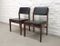 Teak and Leatherette Dining Chairs from TopForm, 1960s, Set of 4, Image 7