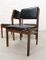 Teak and Leatherette Dining Chairs from TopForm, 1960s, Set of 4 5