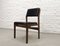 Teak and Leatherette Dining Chairs from TopForm, 1960s, Set of 4, Image 1
