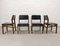 Chaises de Salon en Teck & Similicuir de TopForm, 1960s, Set de 4 3