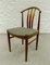 Swedish Oak and Olive Green Dining Chairs, 1960s, Set of 4, Image 1
