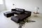 Model DS 76 Leather 3-Seater Sofa & Ottoman Set from de Sede, 1975 6