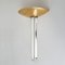 Brass and Acrylic Glass Wall Lights, 1980s, Set of 3 5