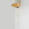 Brass and Acrylic Glass Wall Lights, 1980s, Set of 3 9