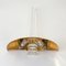 Brass and Acrylic Glass Wall Lights, 1980s, Set of 3, Image 11