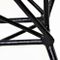 Black Lacquered Magazine Rack, 1950s 9