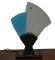Lámpara de mesa de cristal de Murano de S.A.L.I.R. Murano, años 80, Imagen 2