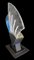 Lámpara de mesa de cristal de Murano de S.A.L.I.R. Murano, años 80, Imagen 11