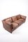 Vintage Danish Brown Leather Sofa, 1980s 7