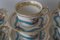 Antique Old Paris Porcelain Teacups and Saucers, Set of 9 6