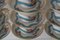 Antique Old Paris Porcelain Teacups and Saucers, Set of 9 4