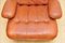 Cognac Leather Armchairs from Dreipunkt, 1970s, Set of 2 8