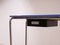 Vintage French Modernist Blue Opaline & Tubular Chrome Hallway Console 7