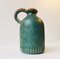 Green Art Deco Handled Ceramic Vase by Michael Andersen, 1940s 1