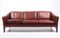 Vintage Danish Leather Sofa by Grant, 1980s, Image 1