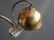 Italian Full Brass Clamp Lamp with Movable Shade, 1960s 4