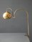 Italian Full Brass Clamp Lamp with Movable Shade, 1960s 1