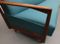 Petrol Blue Daybed, 1960s 7