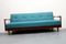 Petrol Blue Daybed, 1960s 4