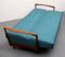 Petrol Blue Daybed, 1960s 12