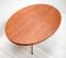 Mid-Century Oval Teak Pedestal Dining Table, Image 2