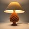 Lampada da tavolo vintage con ananas in ceramica, anni '70, Immagine 6