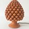 Vintage Pineapple Ceramic Table Lamp, 1970s, Image 8