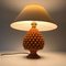 Vintage Pineapple Ceramic Table Lamp, 1970s, Image 3