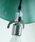 German Green Glass Pendant Light from Limburg, 1970s 11