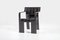 Black Strip Chairs by Gijs Bakker for Castelijn, 1974, Set of 4 3