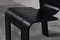 Strip Chairs in Black by Gijs Bakker for Castelijn, 1974, Set of 4 3