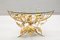 Florentine Metal Flower Coffee Table from Hans Kögl, 1960s, Image 2