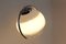 Frosted Glass Moon Pendant Light from Mazzega, 1970s 5